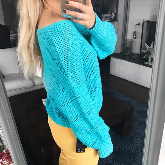 🦋 TOMMY BAHAMA CHANNEL ISLE KNIT SWEATER IN BLUE! - Picture 4 of 13